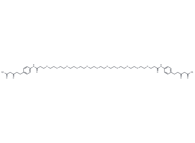 Diketone-PEG11-Diketone Chemical Structure