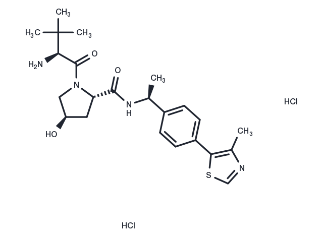 TargetMol Chemical Structure (S,R,S)-AHPC-Me dihydrochloride