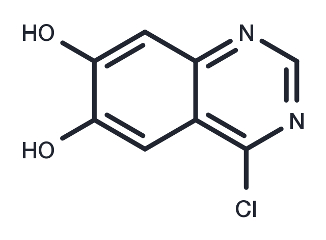 4-Chloroquinazoline-6,7-diol Chemical Structure