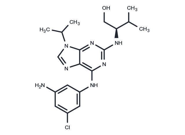 TargetMol Chemical Structure Aminopurvalanol A