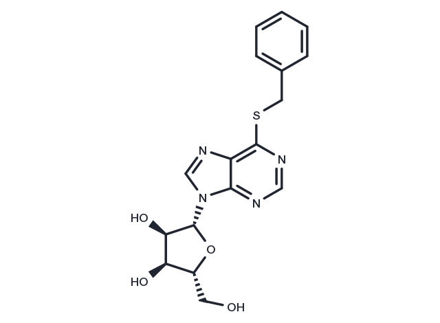 6-Benzylthioinosine Chemical Structure
