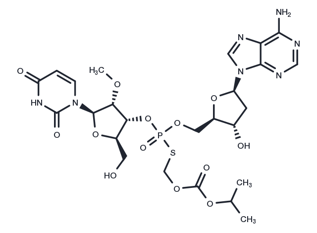 TargetMol Chemical Structure Inarigivir soproxil