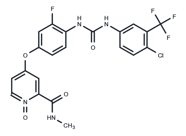TargetMol Chemical Structure Regorafénib N-oxyde (M2)