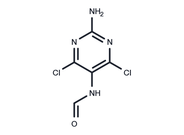 N-(2-Amino-4,6-dichloropyrimidine-5-yl)formamide Chemical Structure