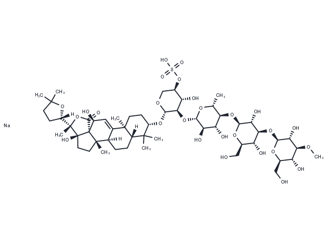 Holothurin A Chemical Structure