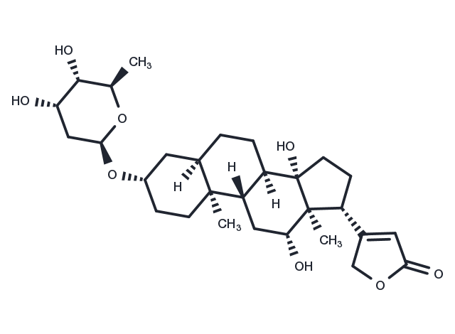 Digoxigenin Monodigitoxoside Chemical Structure