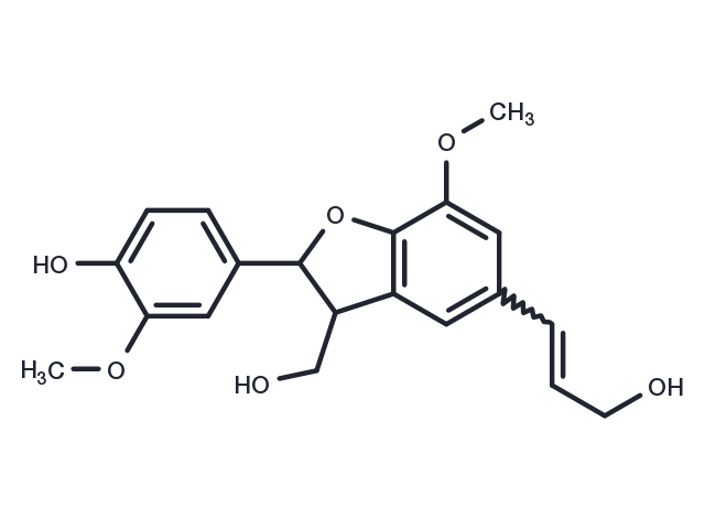 TargetMol Chemical Structure Dehydrodiconiferyl alcohol