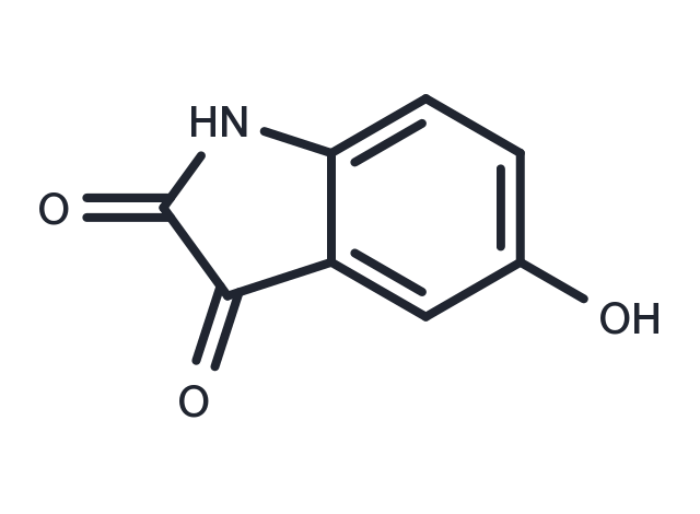 5-hydroxy Isatin Chemical Structure