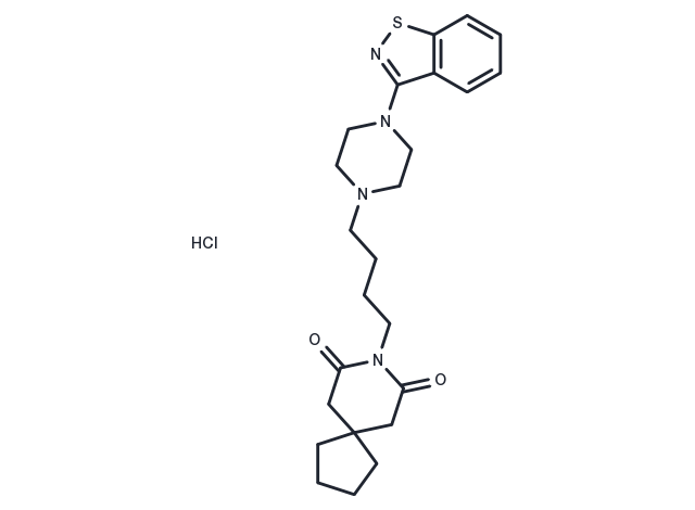 TargetMol Chemical Structure Tiaspirone hydrochloride