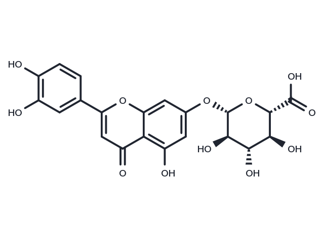 TargetMol Chemical Structure Luteolin 7-O-glucuronide