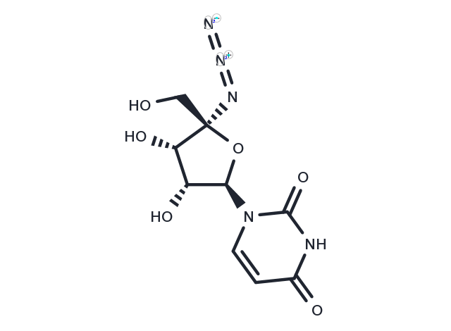 4’-alpha-Azidouridine Chemical Structure