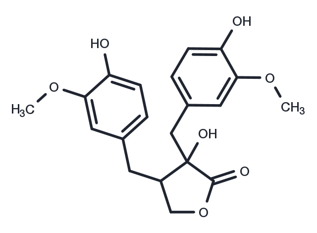 (+)-Wikstromol Chemical Structure