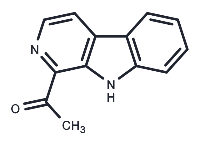 1-Acetyl-β-carboline Chemical Structure