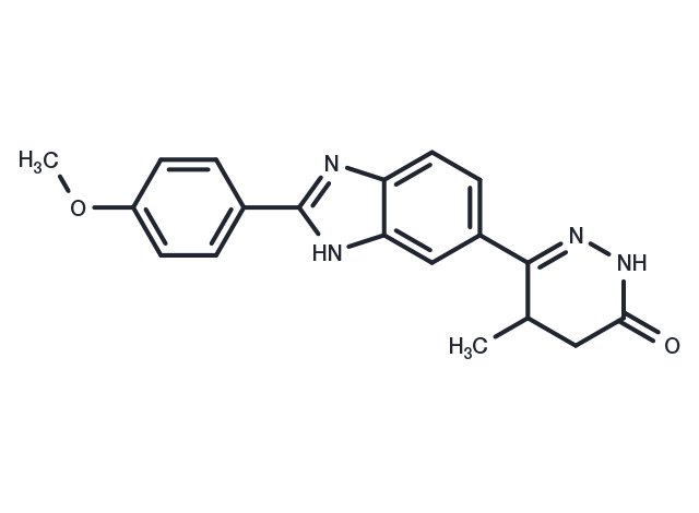 Pimobendan, (-)- Chemical Structure