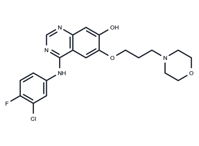 O-Desmethyl gefitinib Chemical Structure