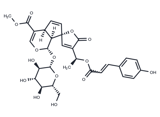 TargetMol Chemical Structure 13-O-p-Coumaroylplumieride