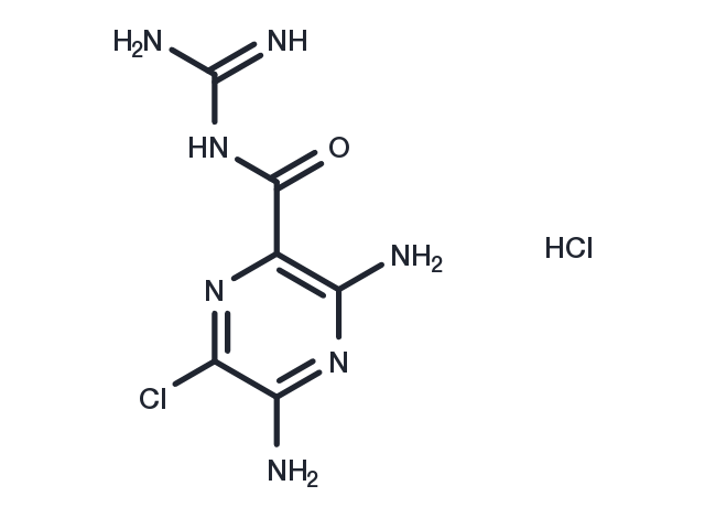 Amiloride hydrochloride Chemical Structure