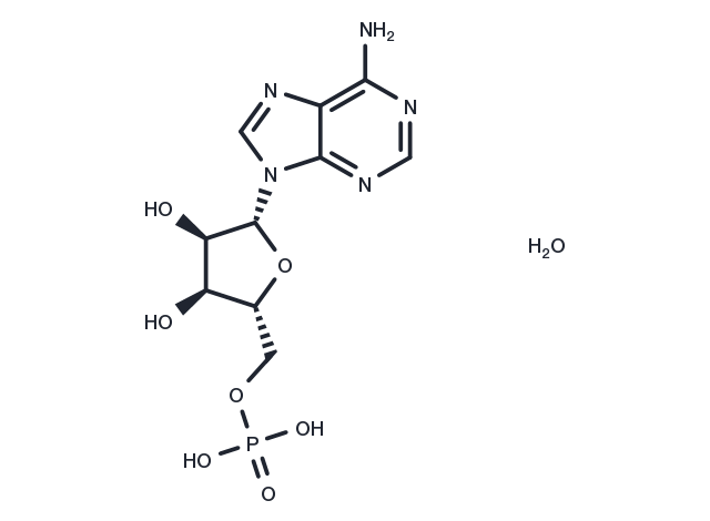 TargetMol Chemical Structure Adenosine 5'-monophosphate monohydrate