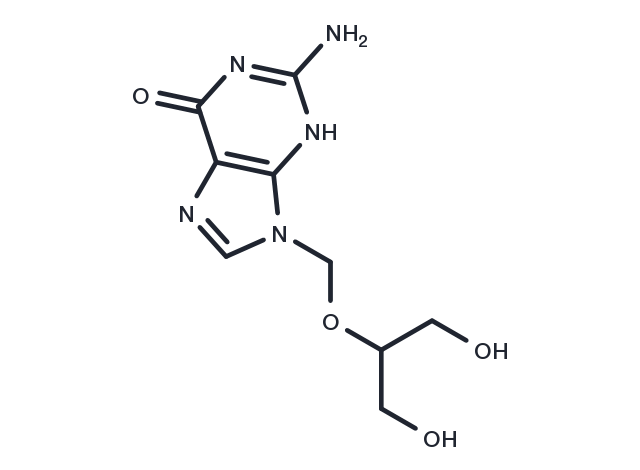 TargetMol Chemical Structure Ganciclovir