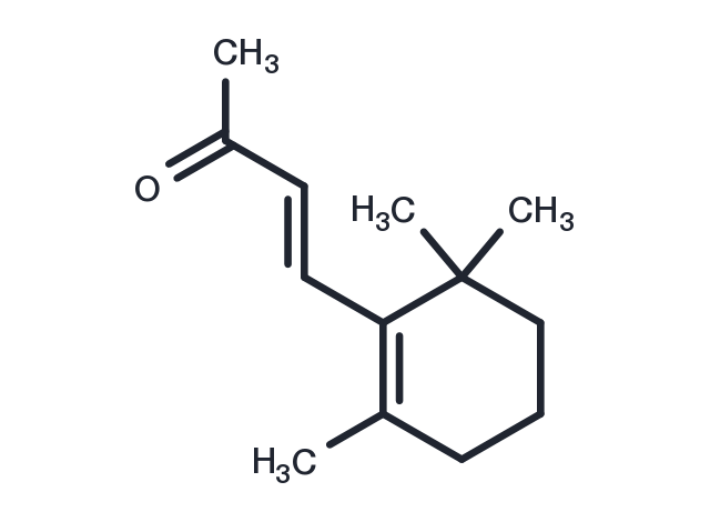 4-(2,6,6-Trimethyl-1-cyclohexenyl)-3-buten-2-one Chemical Structure