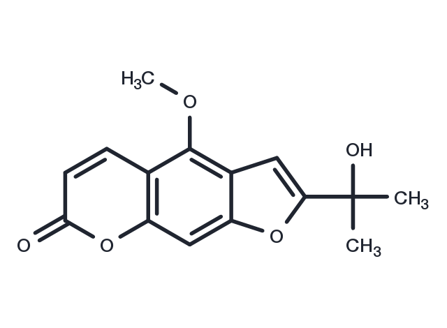 TargetMol Chemical Structure 5-Methoxy-2',3'-dehydromarmesin