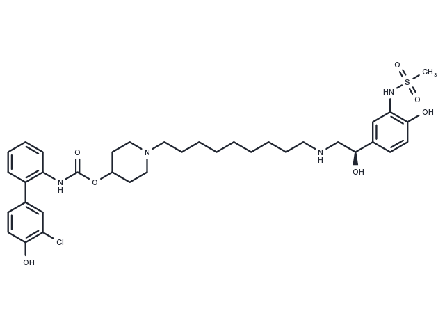 β2AR/M-receptor agonist-2 Chemical Structure