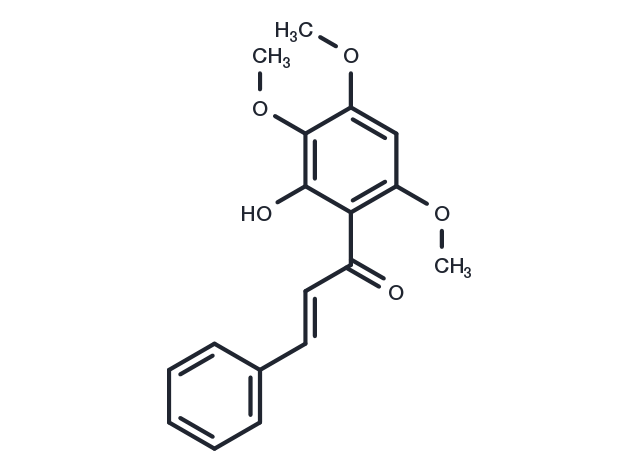 2'-Hydroxy-3',4',6'-trimethoxychalcone Chemical Structure