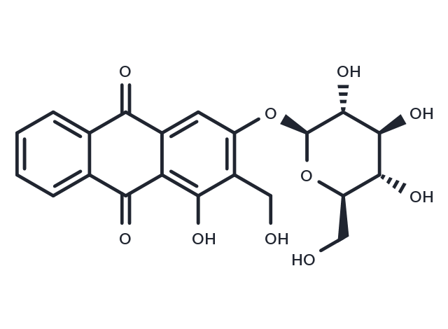 TargetMol Chemical Structure Lucidin 3-O-glucoside