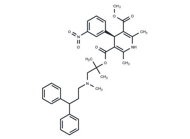 Lercanidipine, (S)- Chemical Structure