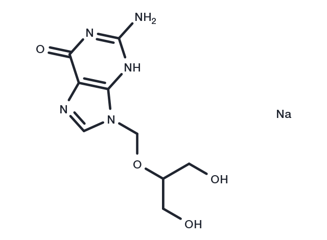 TargetMol Chemical Structure Ganciclovir sodium