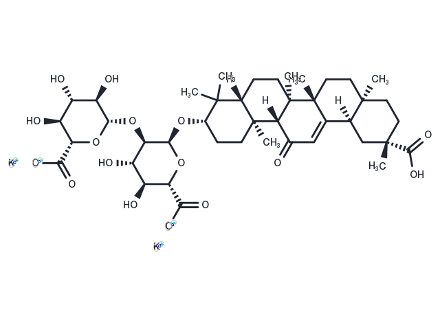 TargetMol Chemical Structure Dipotassium glycyrrhizinate