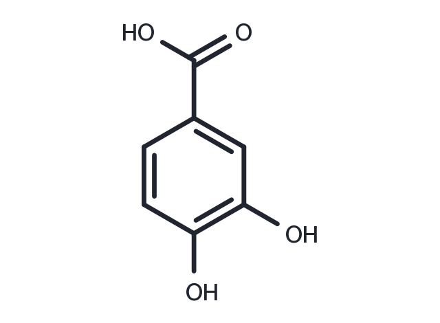 Protocatechuic acid Chemical Structure