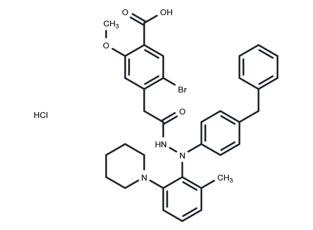 Teslexivir hydrochloride Chemical Structure