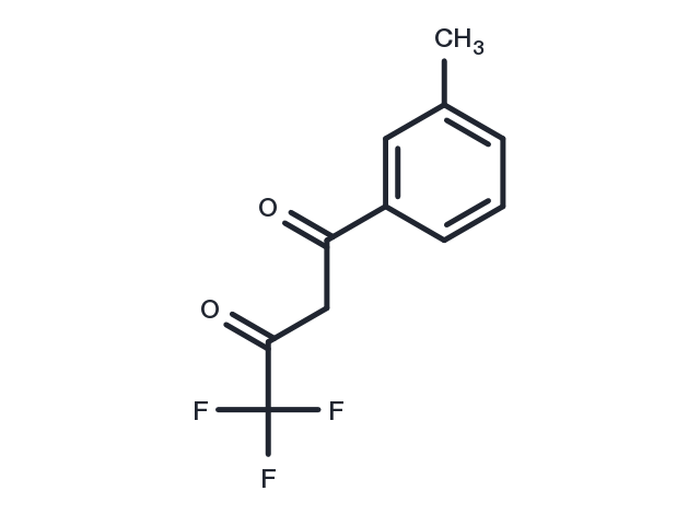 4,4,4-Trifluoro-1-(m-tolyl)butane-1,3-dione Chemical Structure