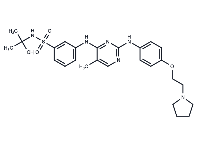 TargetMol Chemical Structure Fedratinib