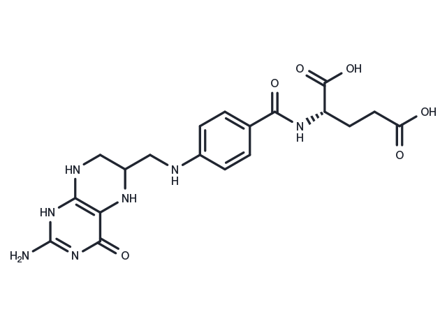 TargetMol Chemical Structure Tetrahydrofolic acid