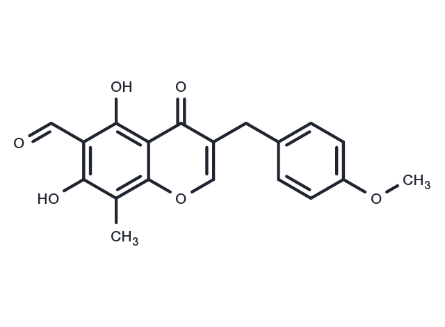 6-Aldehydoisoophiopogonone B Chemical Structure