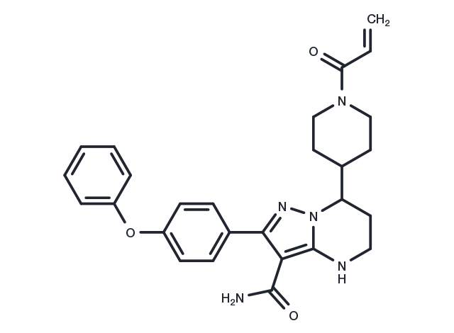 TargetMol Chemical Structure (±)-Zanubrutinib