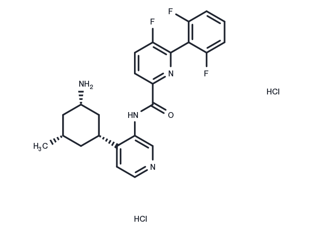 PIM-447 dihydrochloride Chemical Structure