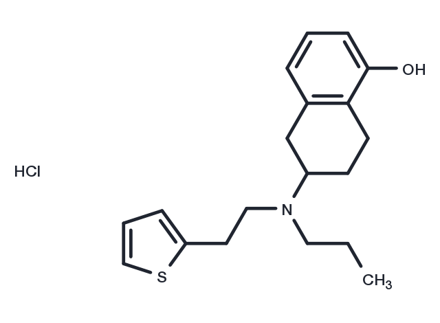 TargetMol Chemical Structure (Rac)-Rotigotine hydrochloride