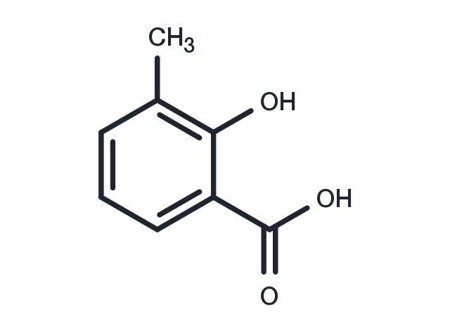 3-Methylsalicylic acid Chemical Structure
