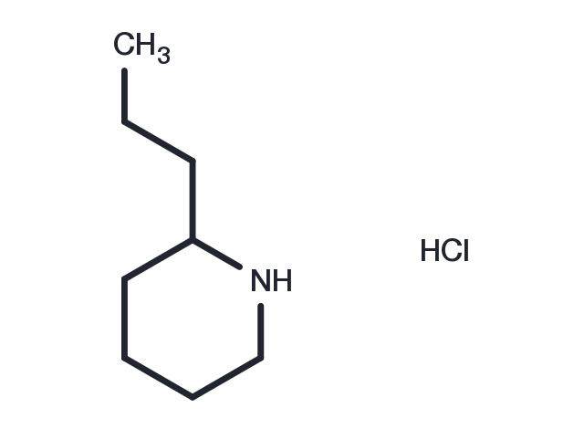 Coniine hydrochloride Chemical Structure