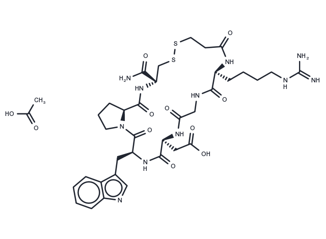 Eptifibatide acetate (148031-34-9 free base) Chemical Structure