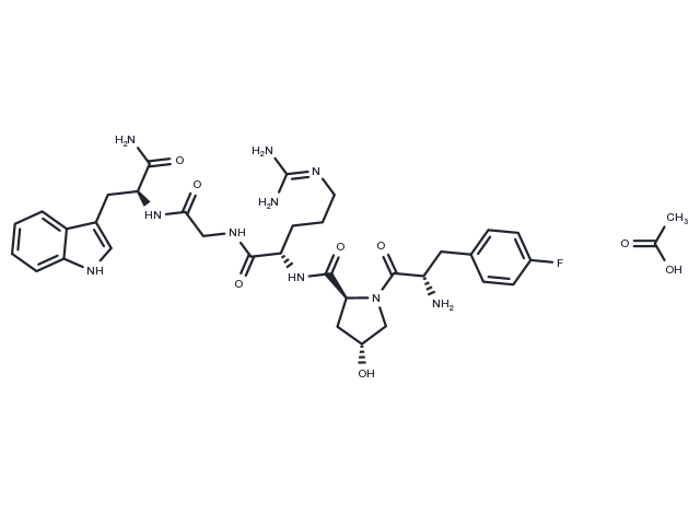 TargetMol Chemical Structure Nemifitide acetate(173240-15-8 free base)