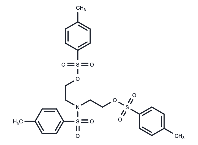 (Tosylazanediyl)bis(ethane-2,1-diyl) bis(4-methylbenzenesulfonate) Chemical Structure