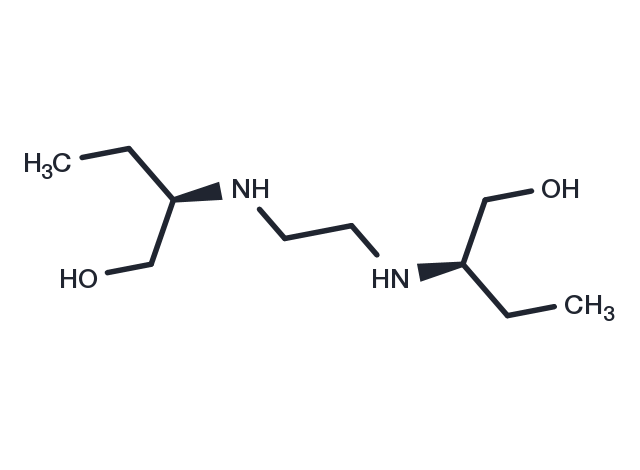 Ethambutol, (R,R)- Chemical Structure