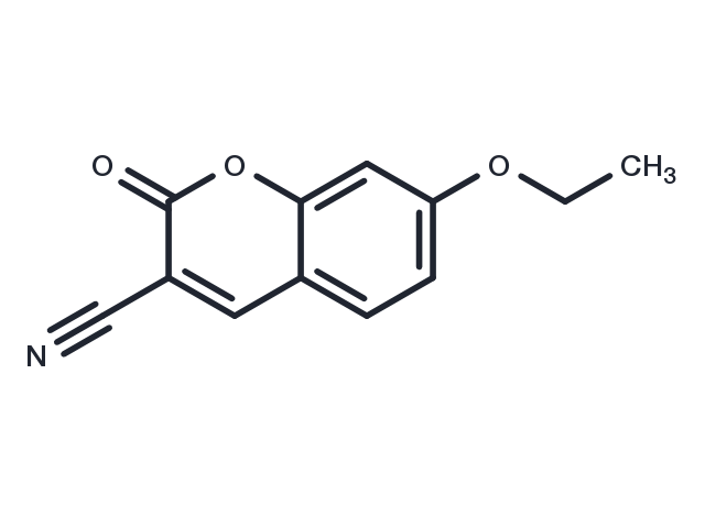 TargetMol Chemical Structure 3-Cyano-7-ethoxycoumarin