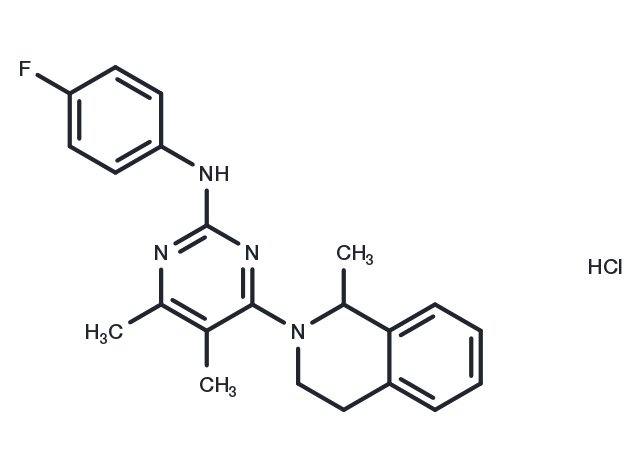 TargetMol Chemical Structure Revaprazan hydrochloride