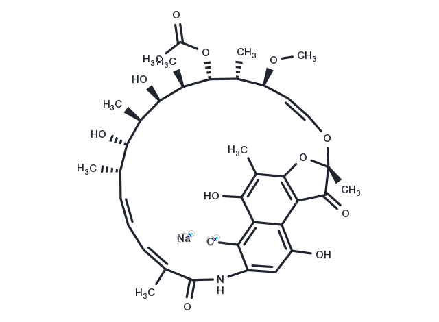 TargetMol Chemical Structure Rifamycin sodium
