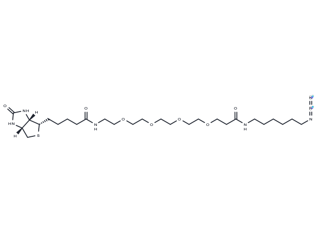 TargetMol Chemical Structure Biotin-PEG4-Amide-C6-Azide